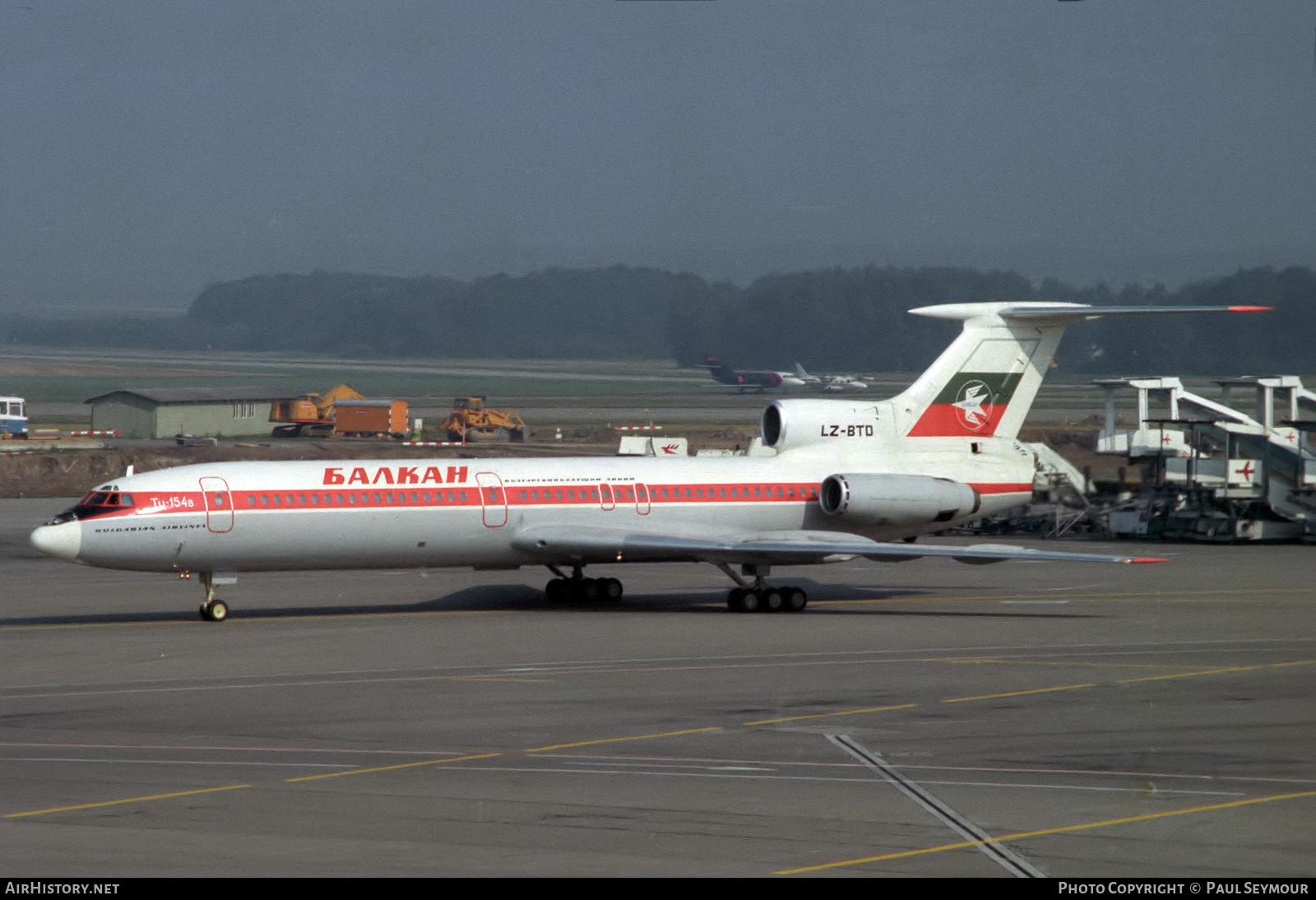 Aircraft Photo of LZ-BTD | Tupolev Tu-154B | Balkan - Bulgarian Airlines | AirHistory.net #268659