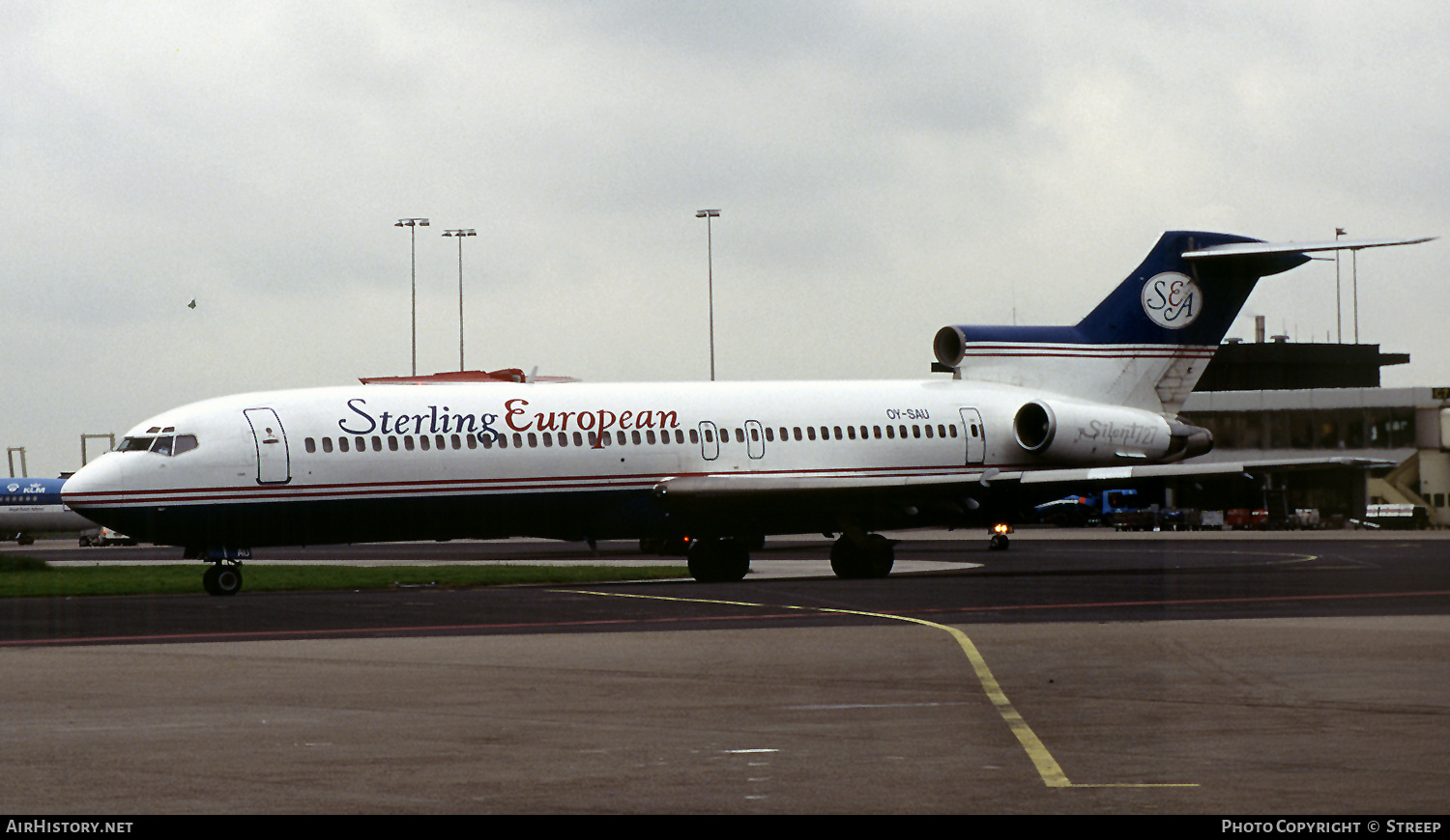 Aircraft Photo of OY-SAU | Boeing 727-2J4/Adv(RE) Super 27 | Sterling European Airlines | AirHistory.net #268680