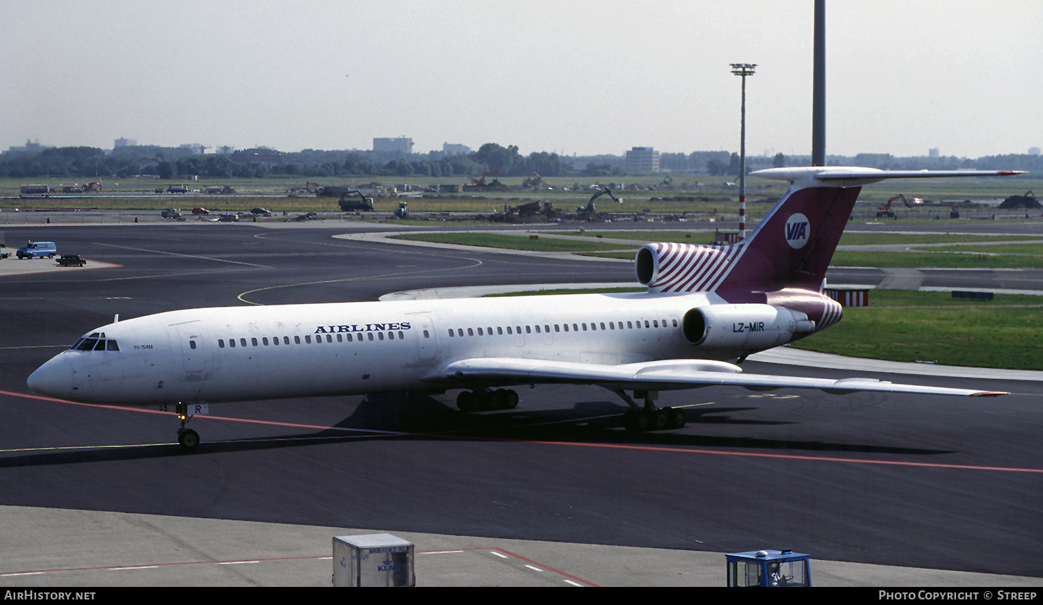 Aircraft Photo of LZ-MIR | Tupolev Tu-154M | VIA - Air VIA Bulgarian Airways | AirHistory.net #268682