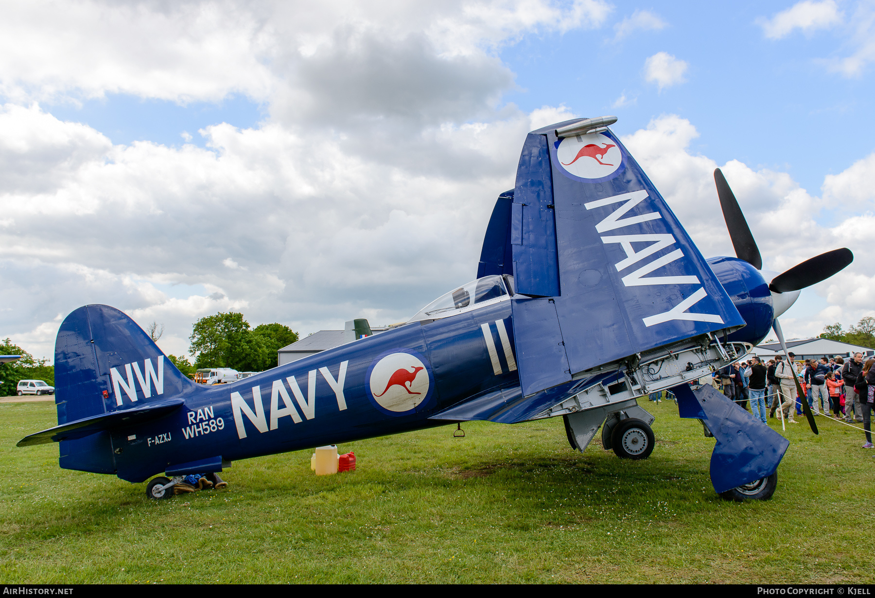 Aircraft Photo of F-AZXJ / WH589 | Hawker Sea Fury FB11 | Australia - Navy | AirHistory.net #268685
