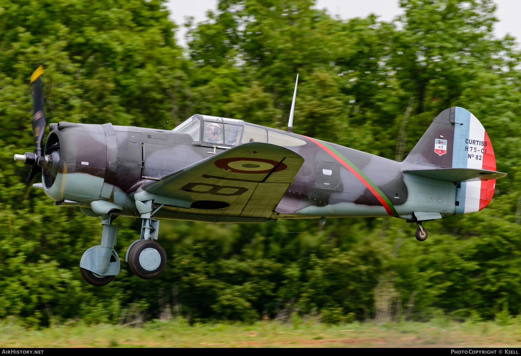 Aircraft Photo of G-CCVH / 82 | Curtiss Hawk 75A-1 | France - Air Force | AirHistory.net #268686