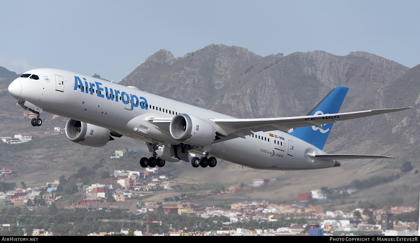 Aircraft Photo of EC-NGN | Boeing 787-9 Dreamliner | Air Europa | AirHistory.net #268705