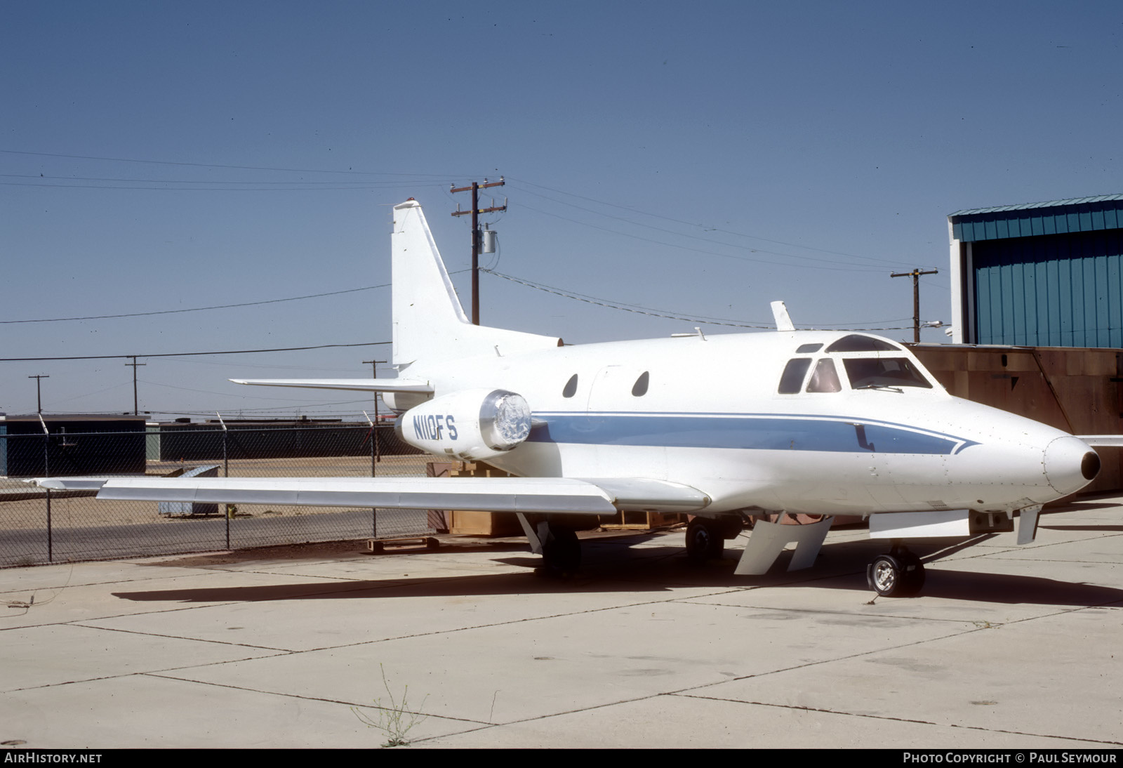 Aircraft Photo of N110FS | North American NA-282 Sabreliner 40 | AirHistory.net #268723