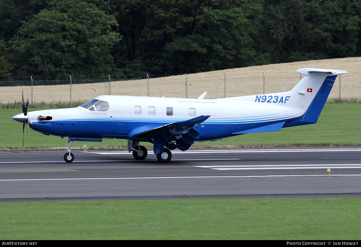 Aircraft Photo of N923AF | Pilatus PC-12NGX (PC-12/47E) | AirHistory.net #268727