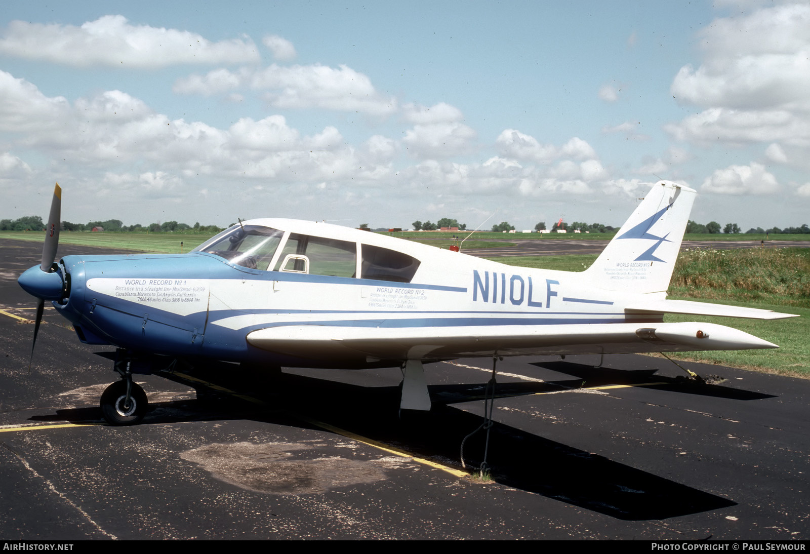 Aircraft Photo of N110LF | Piper PA-24-250 Comanche | AirHistory.net #268733