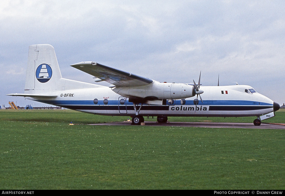 Aircraft Photo of G-BFRK | Handley Page HPR-7 Herald 209 | Columbia | AirHistory.net #268748