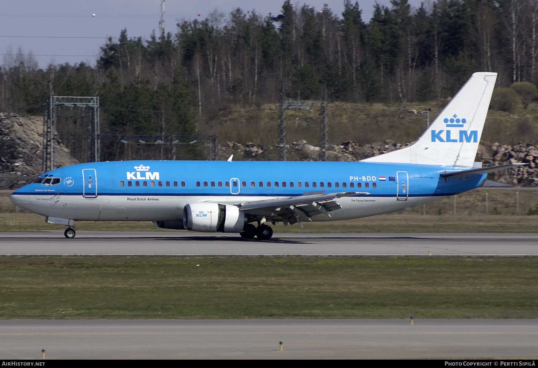 Aircraft Photo of PH-BDD | Boeing 737-306 | KLM - Royal Dutch Airlines | AirHistory.net #268749