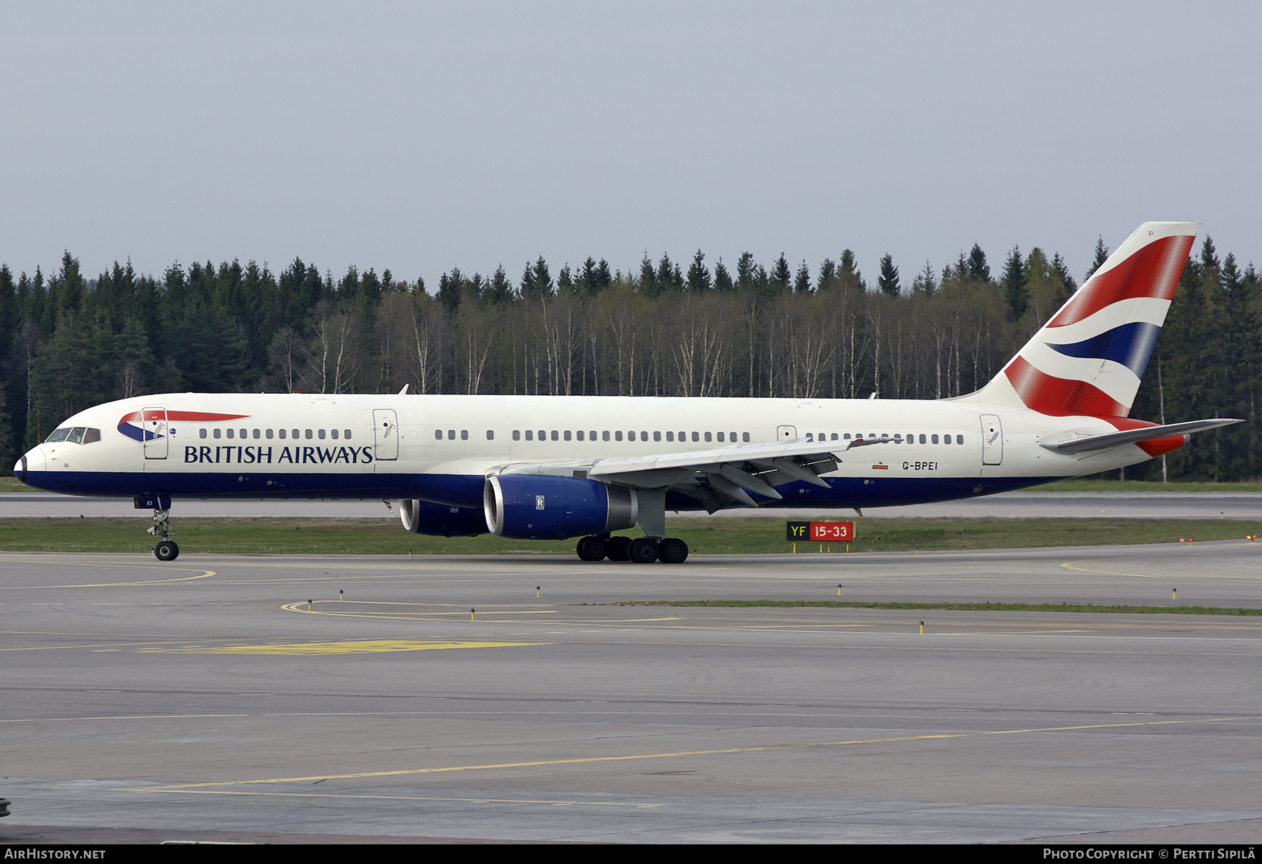 Aircraft Photo of G-BPEI | Boeing 757-236 | British Airways | AirHistory.net #268751