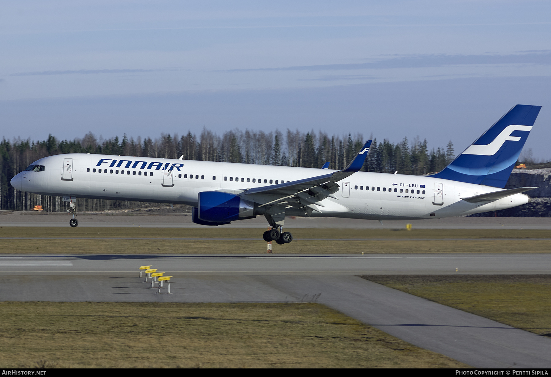 Aircraft Photo of OH-LBU | Boeing 757-2Q8 | Finnair | AirHistory.net #268754