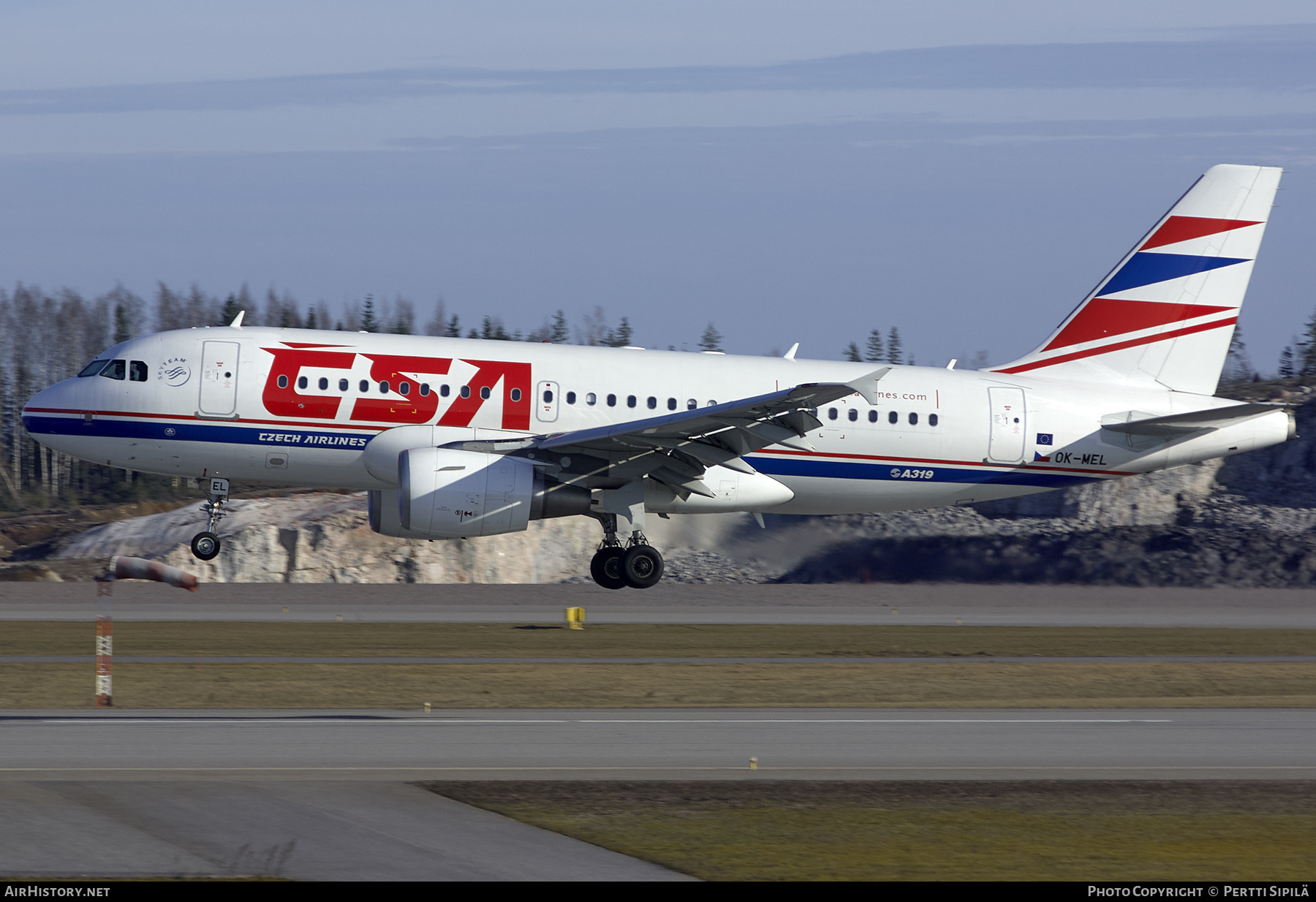 Aircraft Photo of OK-MEL | Airbus A319-112 | ČSA - Czech Airlines | AirHistory.net #268755