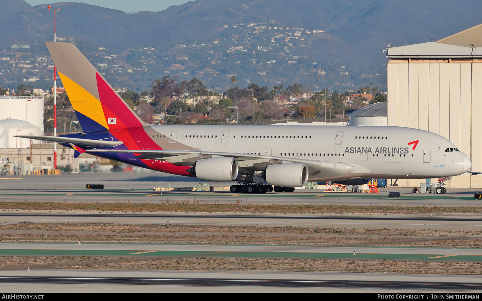 Aircraft Photo of HL7625 | Airbus A380-841 | Asiana Airlines | AirHistory.net #268756