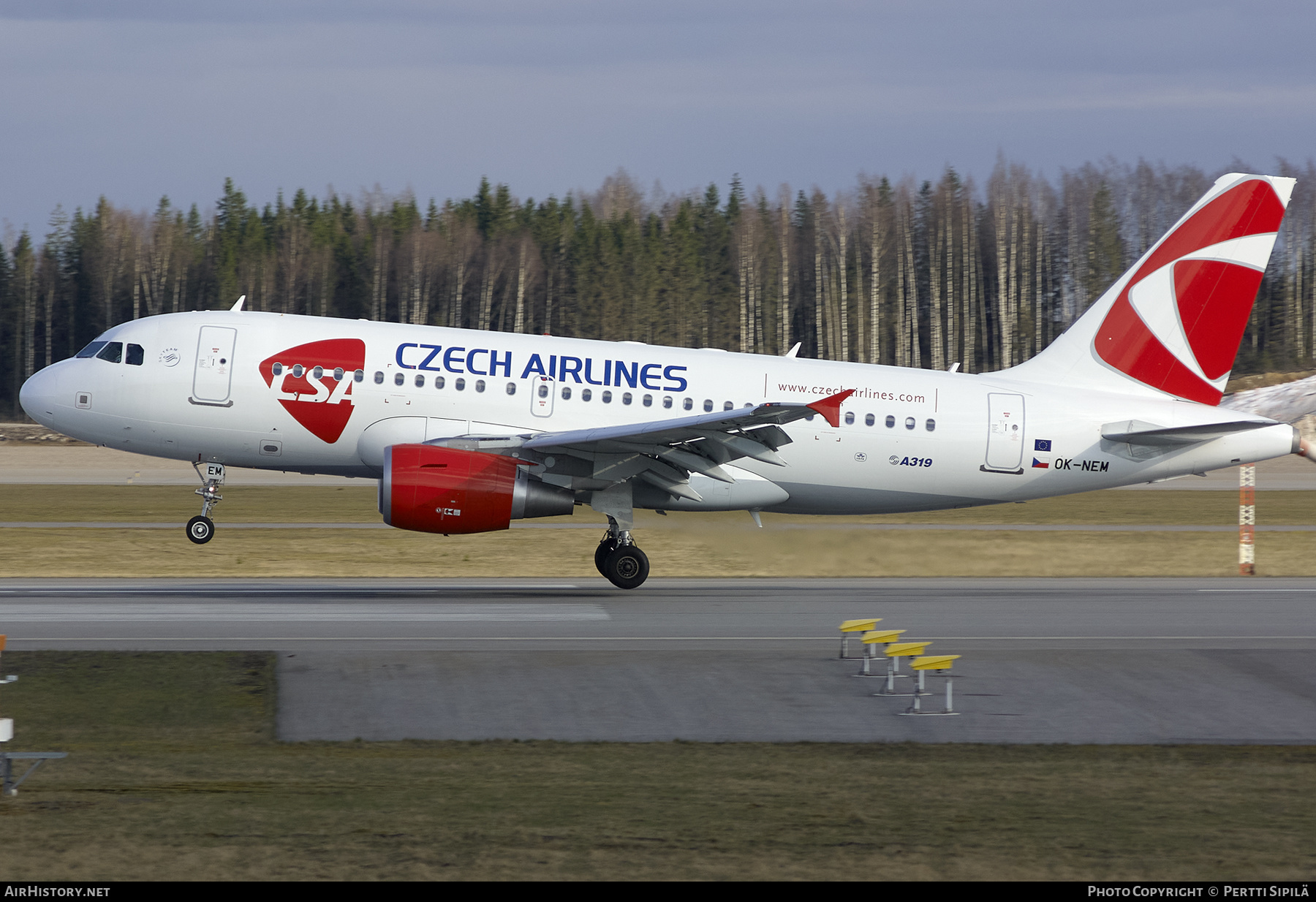 Aircraft Photo of OK-NEM | Airbus A319-112 | ČSA - Czech Airlines | AirHistory.net #268760