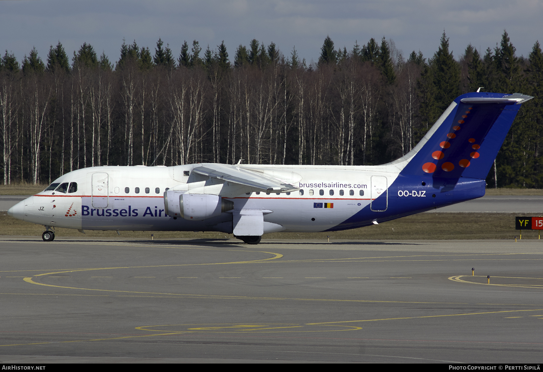 Aircraft Photo of OO-DJZ | British Aerospace Avro 146-RJ85 | Brussels Airlines | AirHistory.net #268773