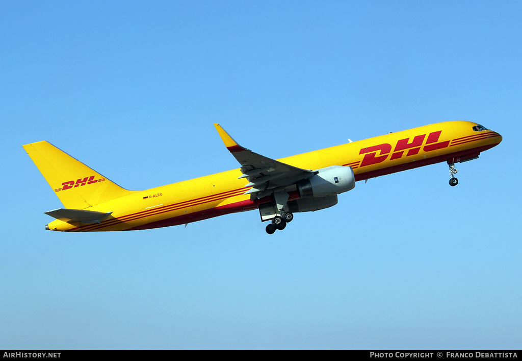 Aircraft Photo of D-ALEU | Boeing 757-23N(PCF) | DHL International | AirHistory.net #268779