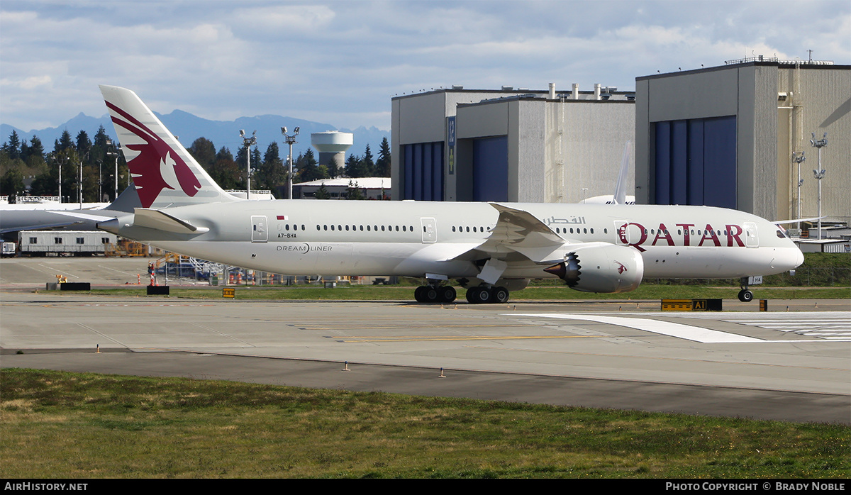 Aircraft Photo of A7-BHA | Boeing 787-9 Dreamliner | Qatar Airways | AirHistory.net #268785