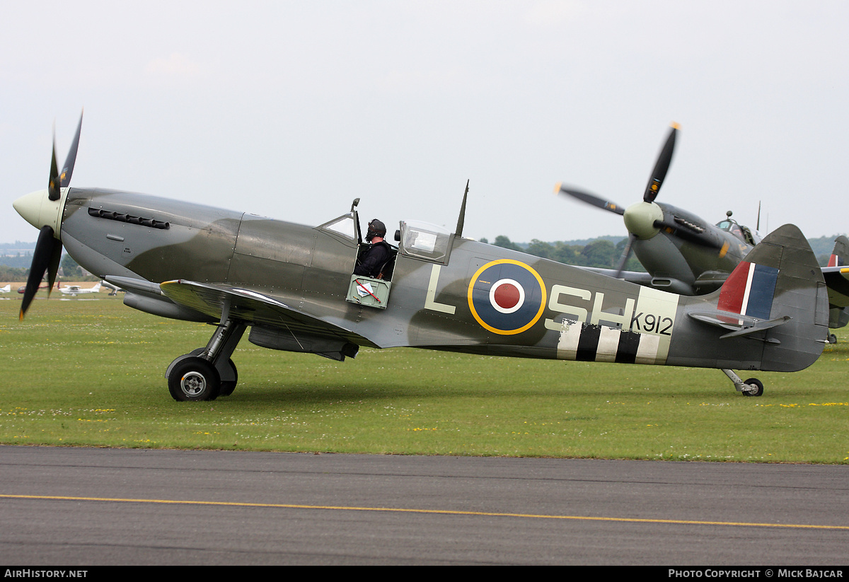 Aircraft Photo of G-BRRA / MK912 | Supermarine 361 Spitfire LF9C | UK - Air Force | AirHistory.net #268790