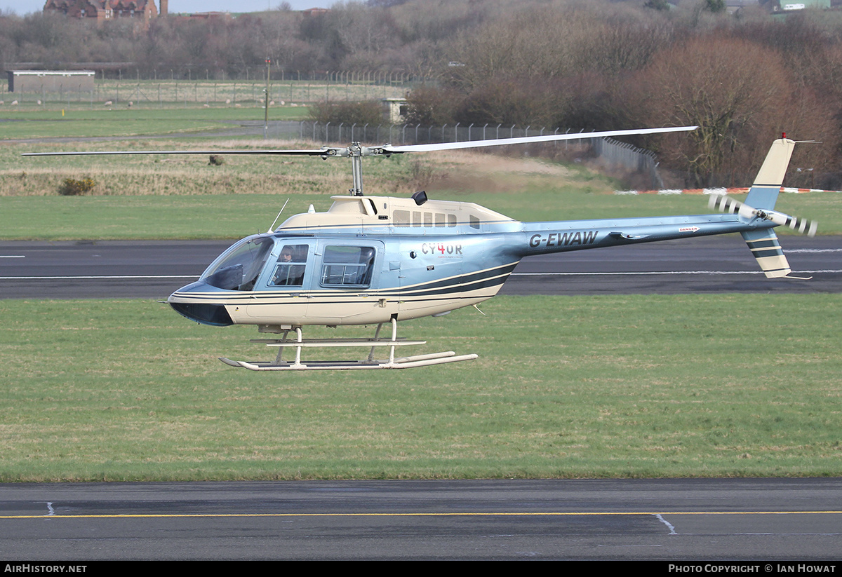 Aircraft Photo of G-EWAW | Bell 206B-3 JetRanger III | CY4OR | AirHistory.net #268802