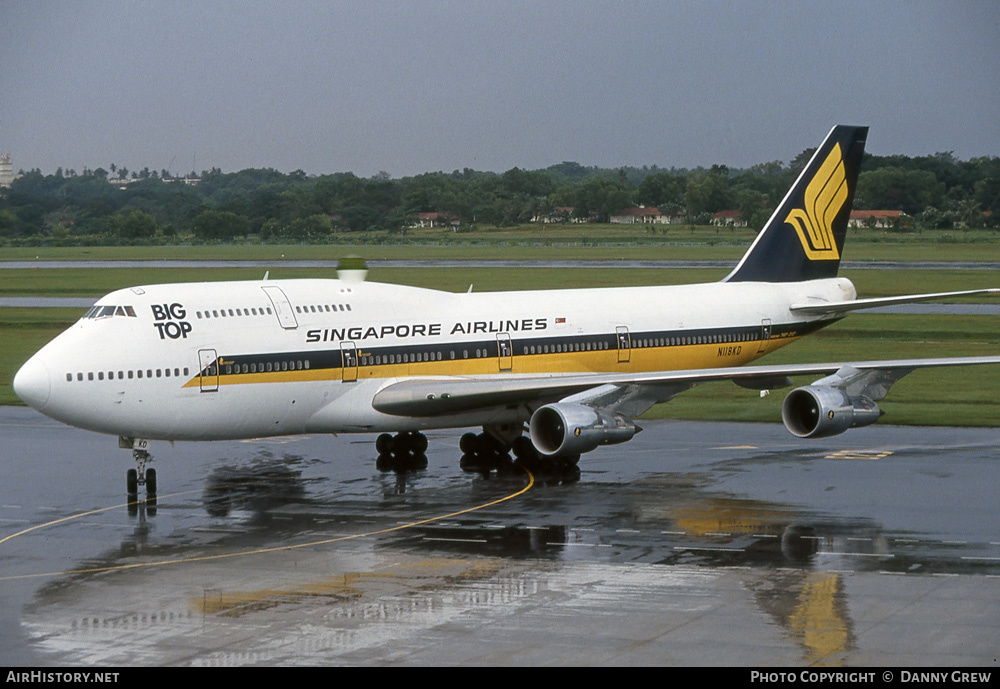 Aircraft Photo of N118KD | Boeing 747-312 | Singapore Airlines | AirHistory.net #268814