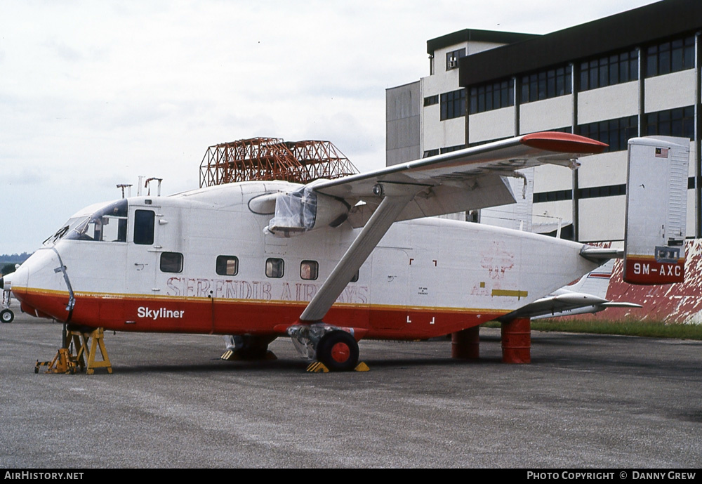 Aircraft Photo of 9M-AXC | Short SC.7 Skyvan 3-200 | AirHistory.net #268828