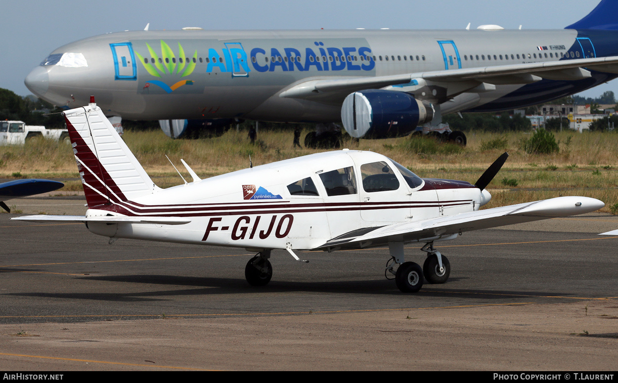 Aircraft Photo of F-GIJO | Piper PA-28-180 Cherokee Archer | Aero Pyrenees | AirHistory.net #268837