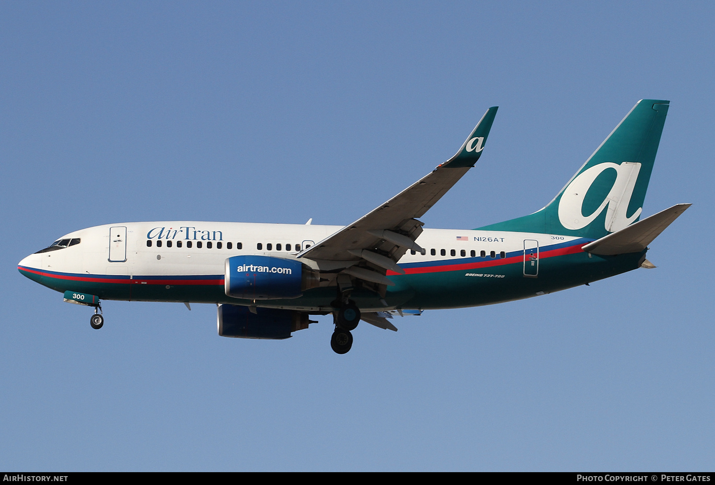 Aircraft Photo of N126AT | Boeing 737-76N | AirTran | AirHistory.net #268840