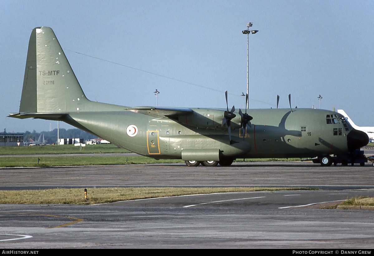 Aircraft Photo of Z21116 / TS-MTF | Lockheed C-130B Hercules (L-282) | Tunisia - Air Force | AirHistory.net #268842