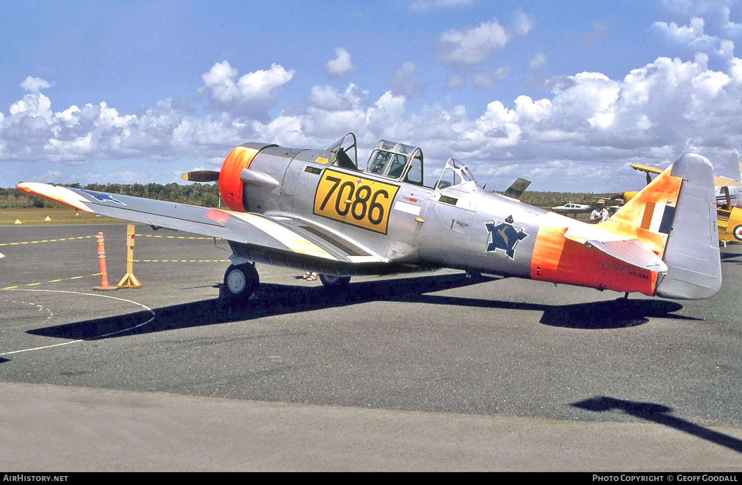 Aircraft Photo of VH-XNA / 7086 | North American AT-6D Harvard IIA | South Africa - Air Force | AirHistory.net #268846
