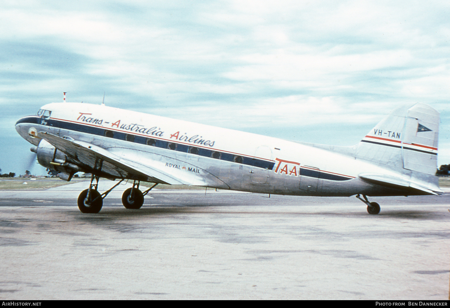 Aircraft Photo of VH-TAN | Douglas DC-3(C) | Trans-Australia Airlines - TAA | AirHistory.net #268854