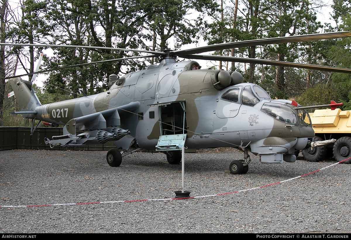Aircraft Photo of 0217 | Mil Mi-24D | Czechia - Air Force | AirHistory.net #268856