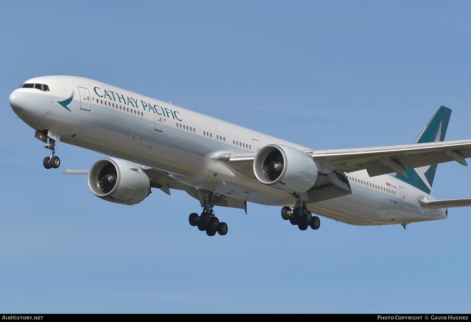 Aircraft Photo of B-KQB | Boeing 777-367/ER | Cathay Pacific Airways | AirHistory.net #268865