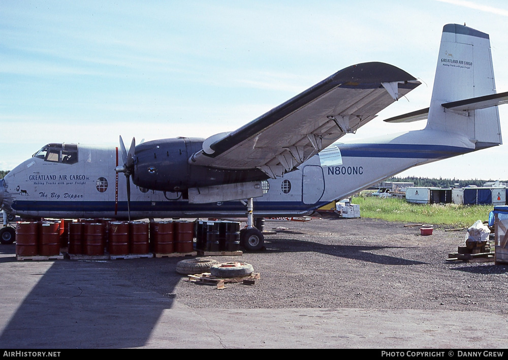 Aircraft Photo of N800NC | De Havilland Canada C-7B Caribou | Greatland Air Cargo | AirHistory.net #268897