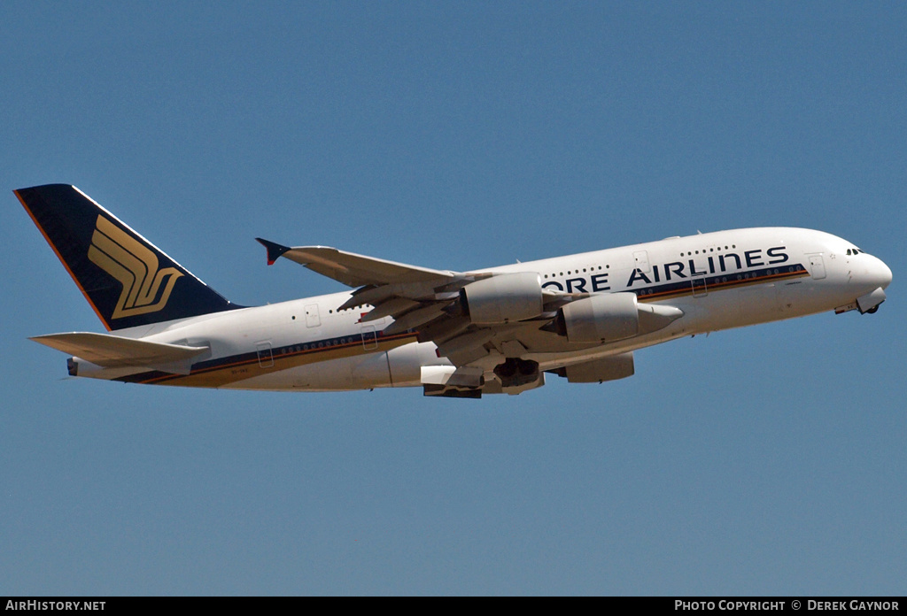 Aircraft Photo of 9V-SKE | Airbus A380-841 | Singapore Airlines | AirHistory.net #268904