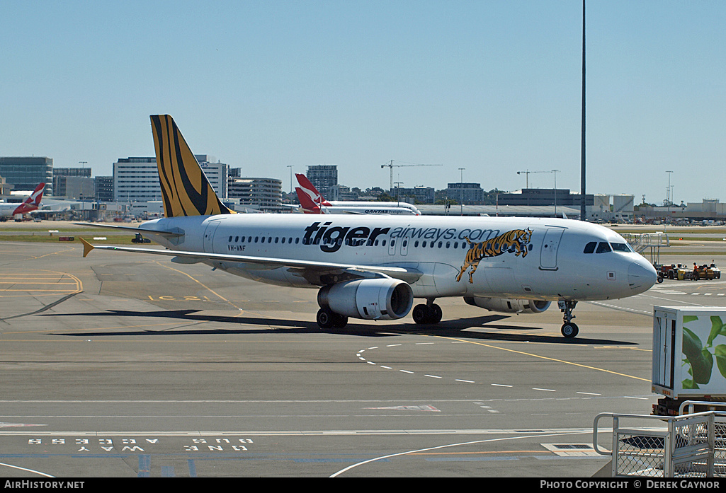 Aircraft Photo of VH-VNF | Airbus A320-232 | Tiger Airways | AirHistory.net #268905