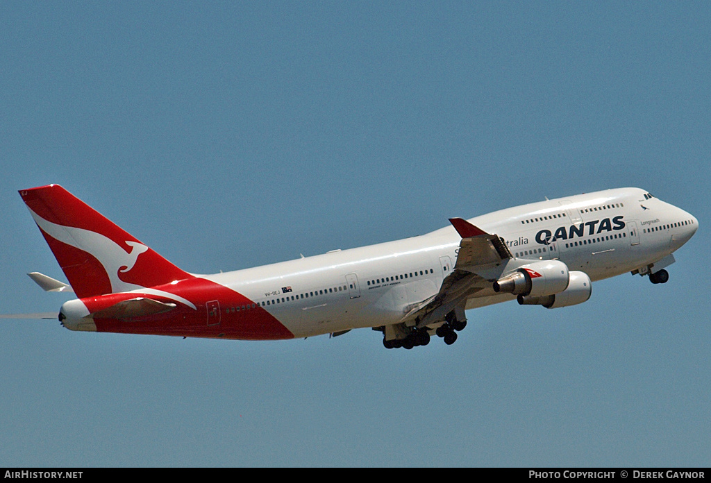 Aircraft Photo of VH-OEJ | Boeing 747-438/ER | Qantas | AirHistory.net #268926