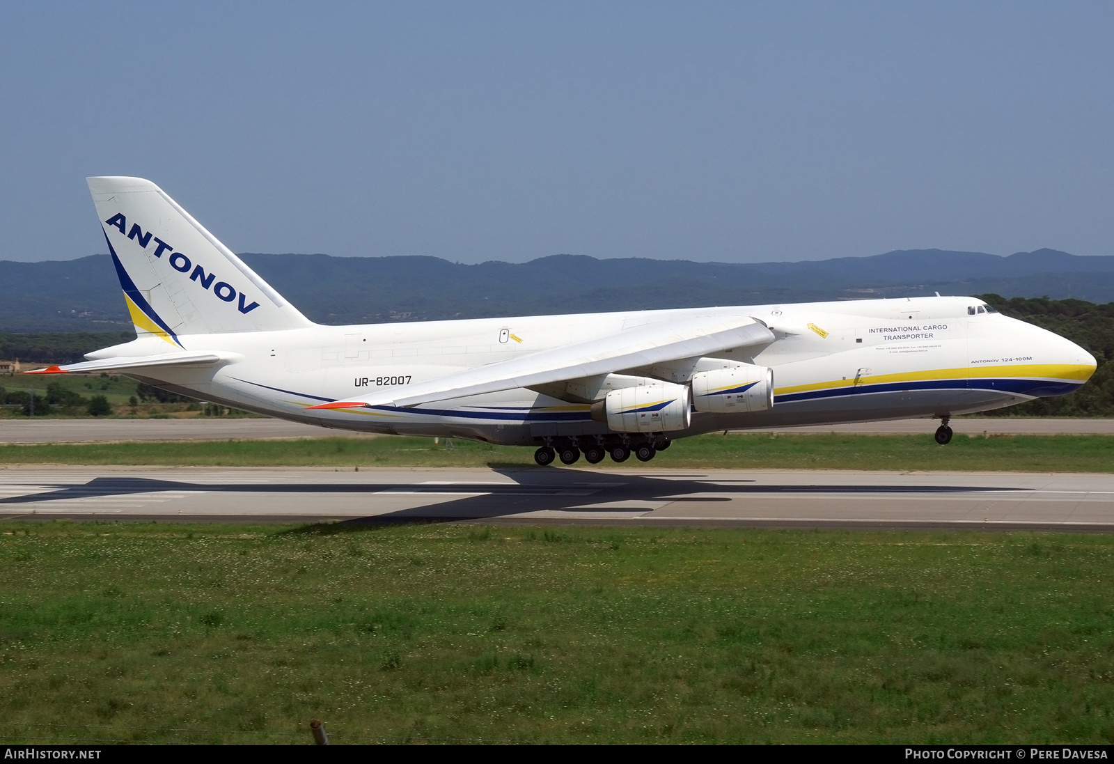 Aircraft Photo of UR-82007 | Antonov An-124-100 Ruslan | Antonov Design Bureau | AirHistory.net #268942