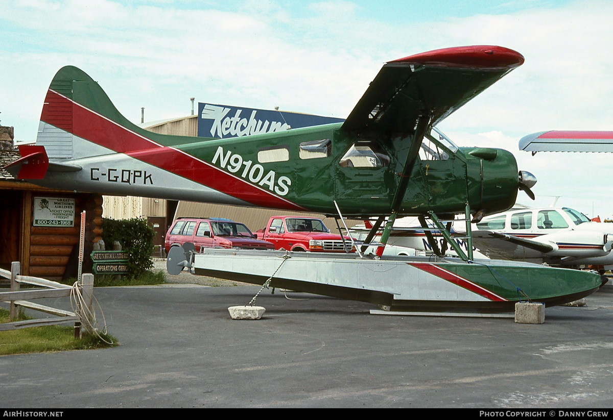 Aircraft Photo of N910AS / C-GQPK | De Havilland Canada DHC-2 Beaver Mk.1 | AirHistory.net #268960