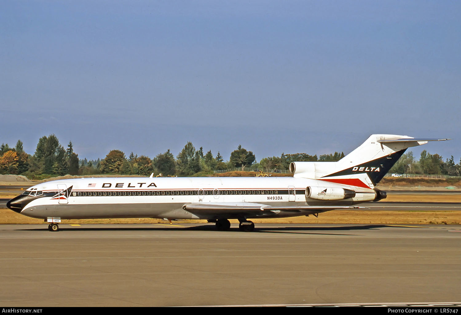 Aircraft Photo of N493DA | Boeing 727-232/Adv | Delta Air Lines | AirHistory.net #268968