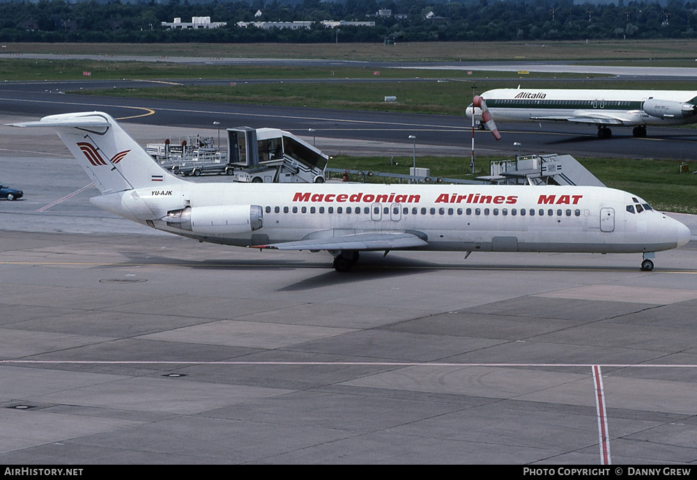 Aircraft Photo of YU-AJK | McDonnell Douglas DC-9-32 | MAT - Macedonian Airlines | AirHistory.net #268976