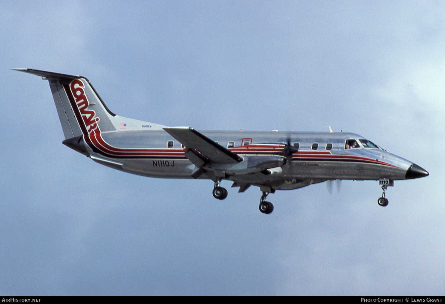 Aircraft Photo of N1110J | Embraer EMB-120RT Brasilia | Comair | AirHistory.net #268988