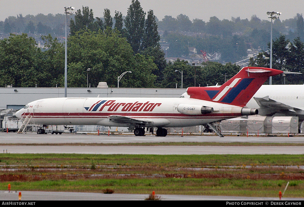 Aircraft Photo of C-GGKF | Boeing 727-223(F) | Purolator Courier | AirHistory.net #269008