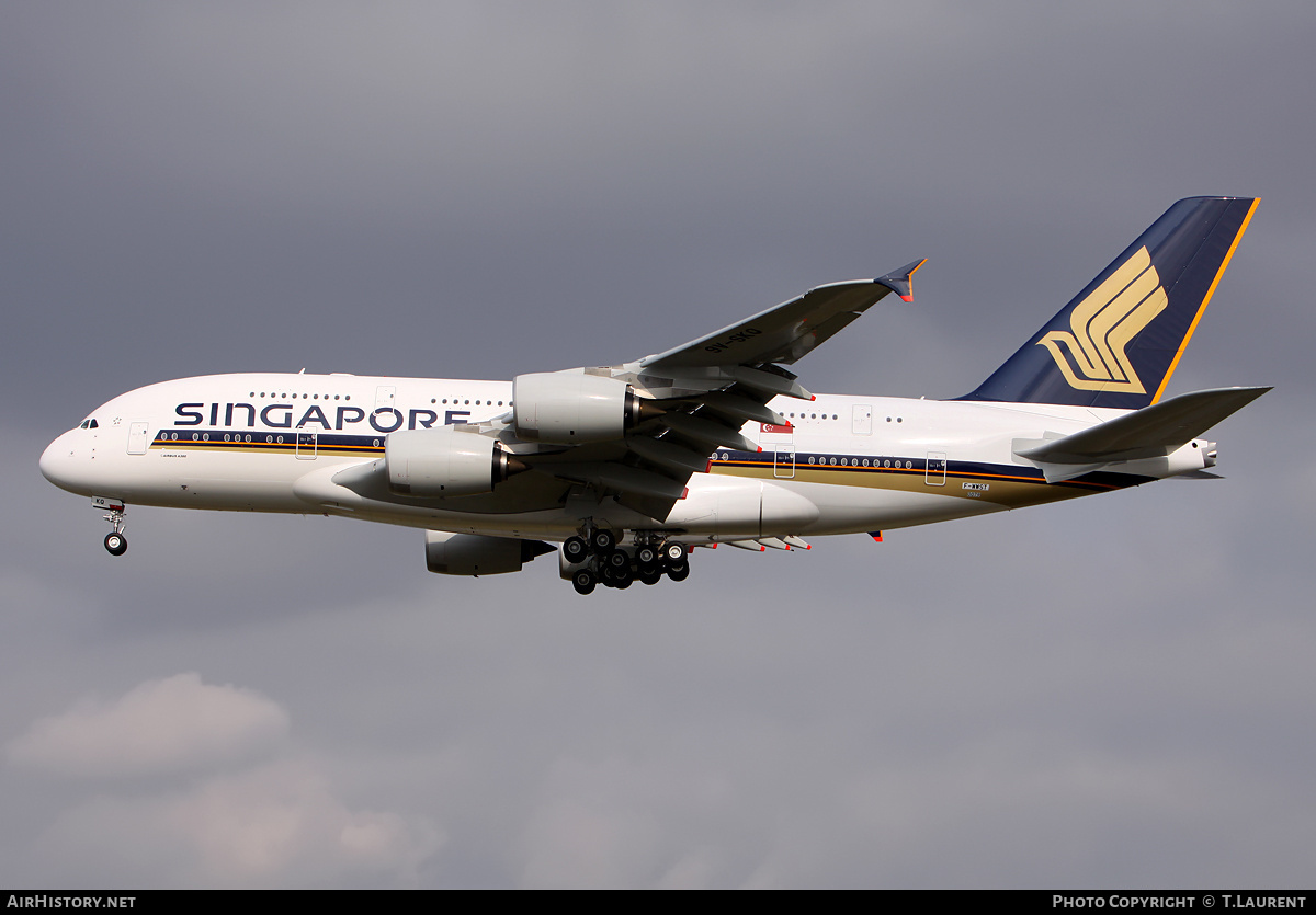 Aircraft Photo of F-WWST | Airbus A380-841 | Singapore Airlines | AirHistory.net #269012
