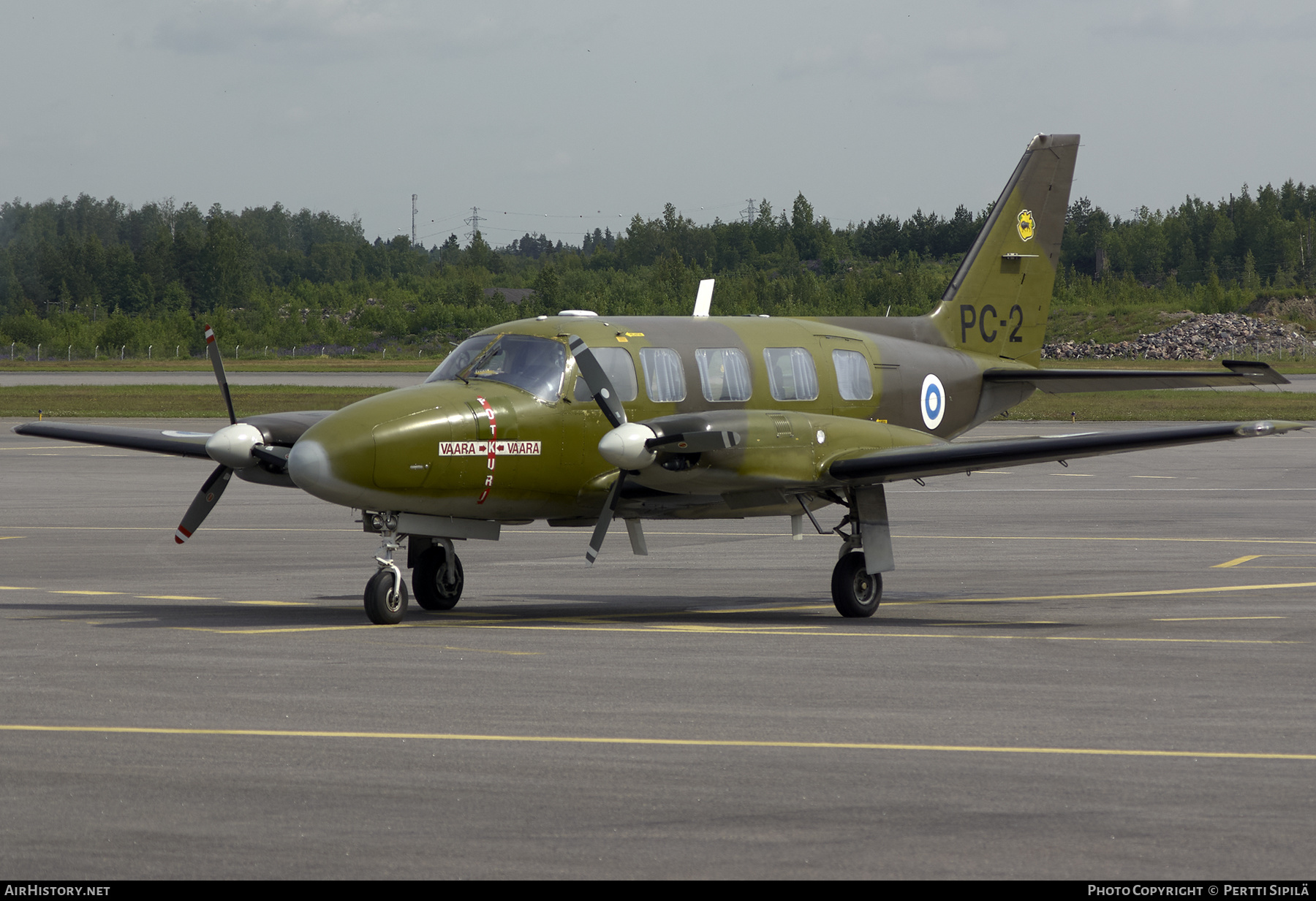 Aircraft Photo of PC-2 | Piper PA-31-350 Chieftain | Finland - Air Force | AirHistory.net #269014