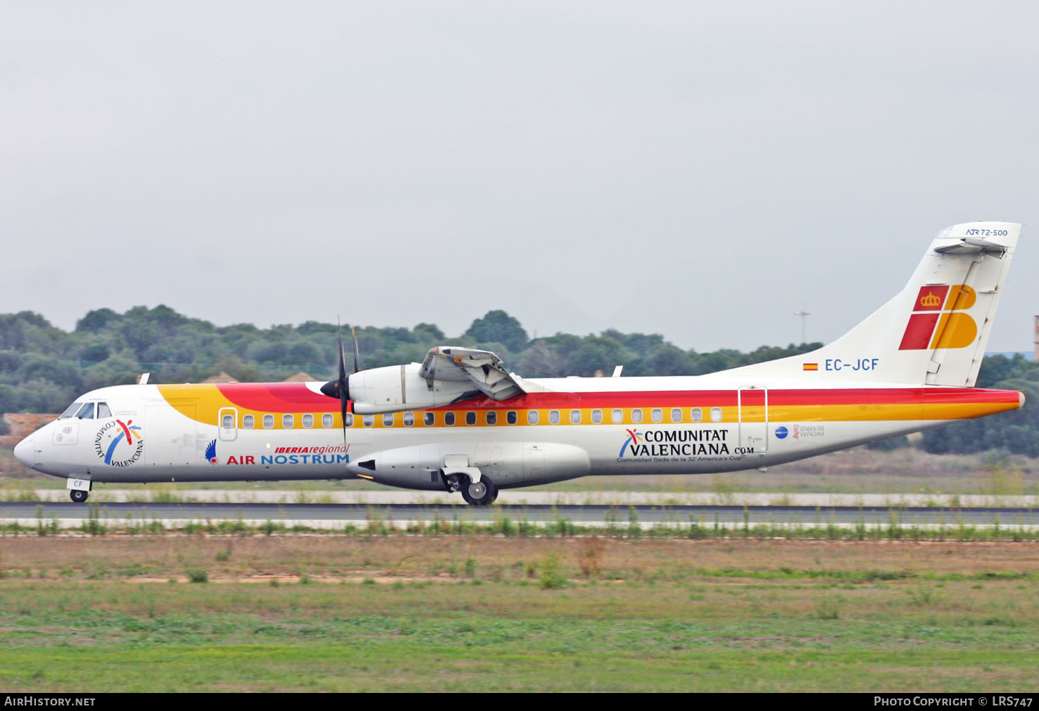 Aircraft Photo of EC-JCF | ATR ATR-72-500 (ATR-72-212A) | Air Nostrum | AirHistory.net #269023