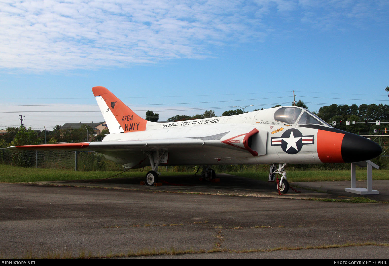 Aircraft Photo of 134764 / 4764 | Douglas NF-6A Skyray | USA - Navy | AirHistory.net #269026