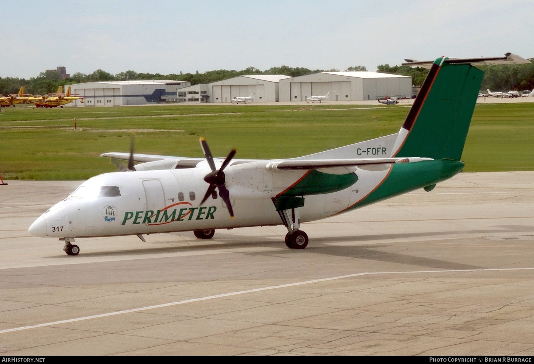 Aircraft Photo of C-FOFR | De Havilland Canada DHC-8-106 Dash 8 | Perimeter Aviation | AirHistory.net #269037