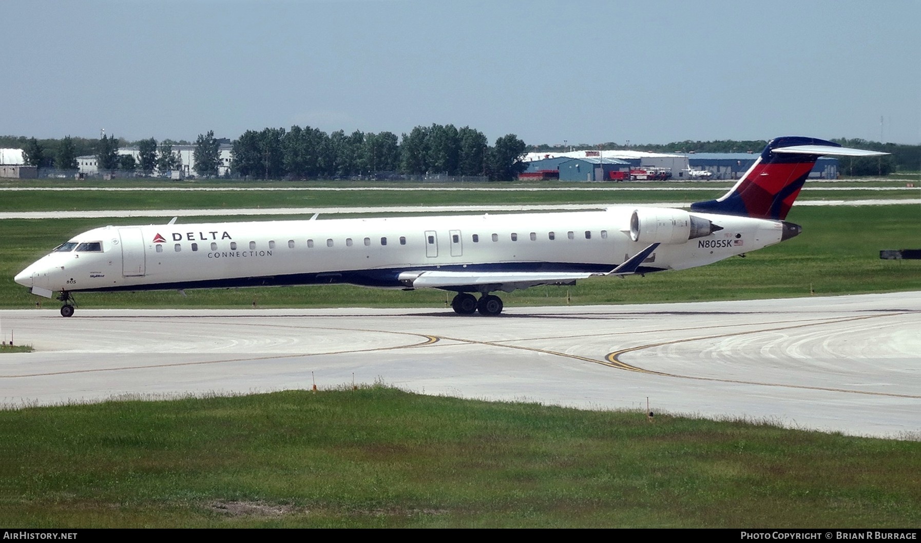 Aircraft Photo of N805SK | Bombardier CRJ-900LR (CL-600-2D24) | Delta Connection | AirHistory.net #269042