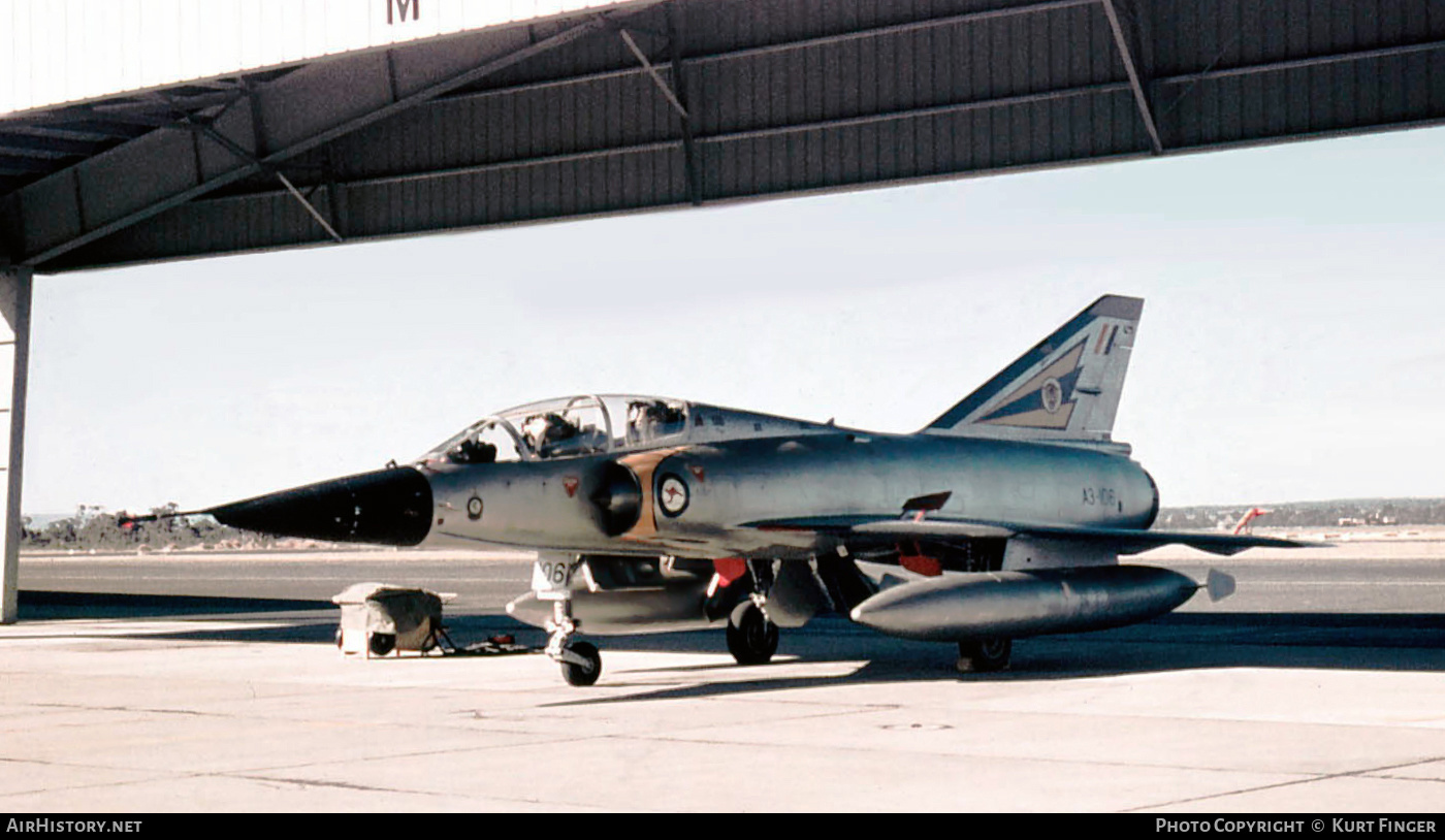 Aircraft Photo of A3-106 | Dassault Mirage IIID | Australia - Air Force | AirHistory.net #269069