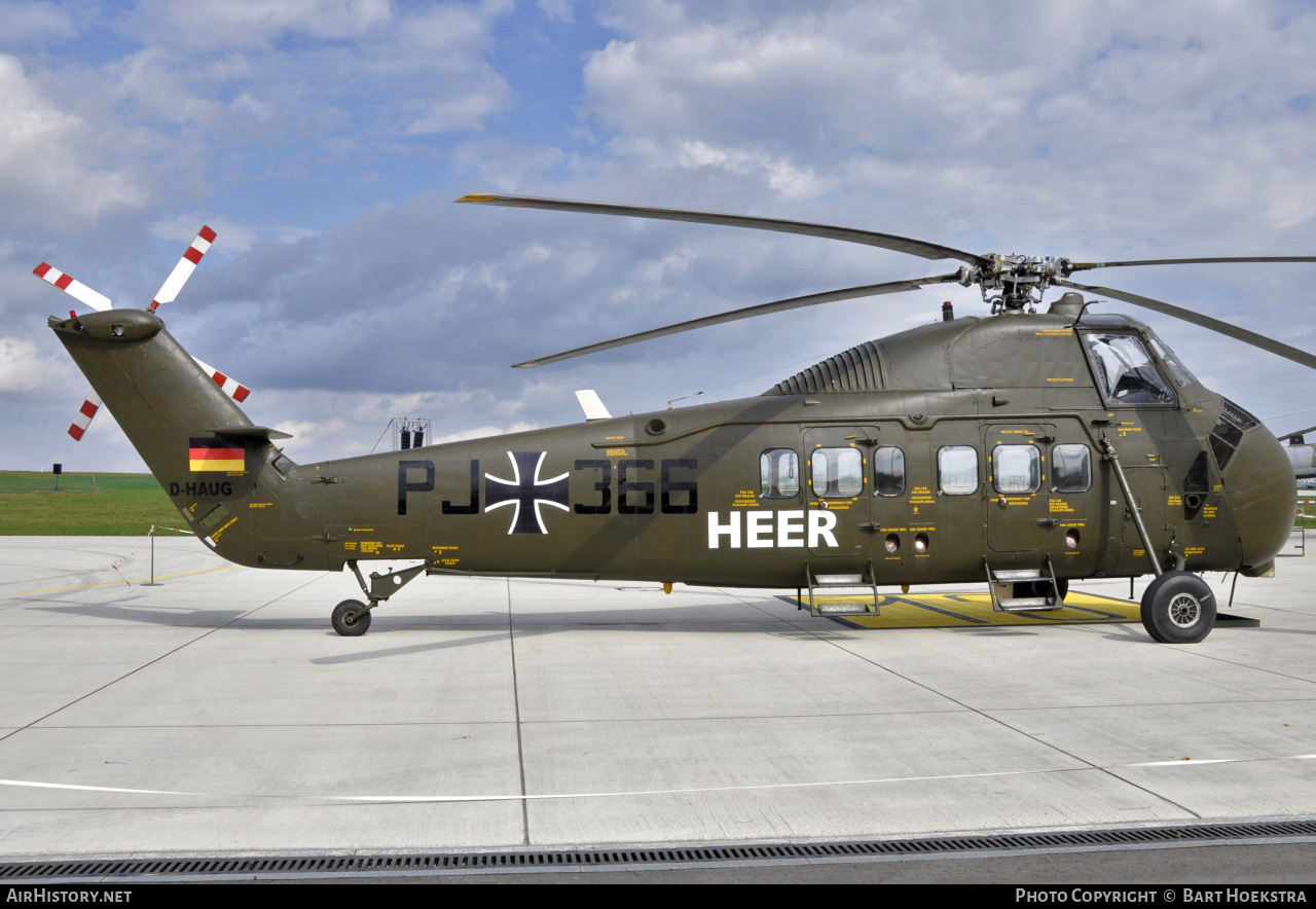 Aircraft Photo of D-HAUG / PJ366 | Sikorsky S-58C | Germany - Army | AirHistory.net #269086