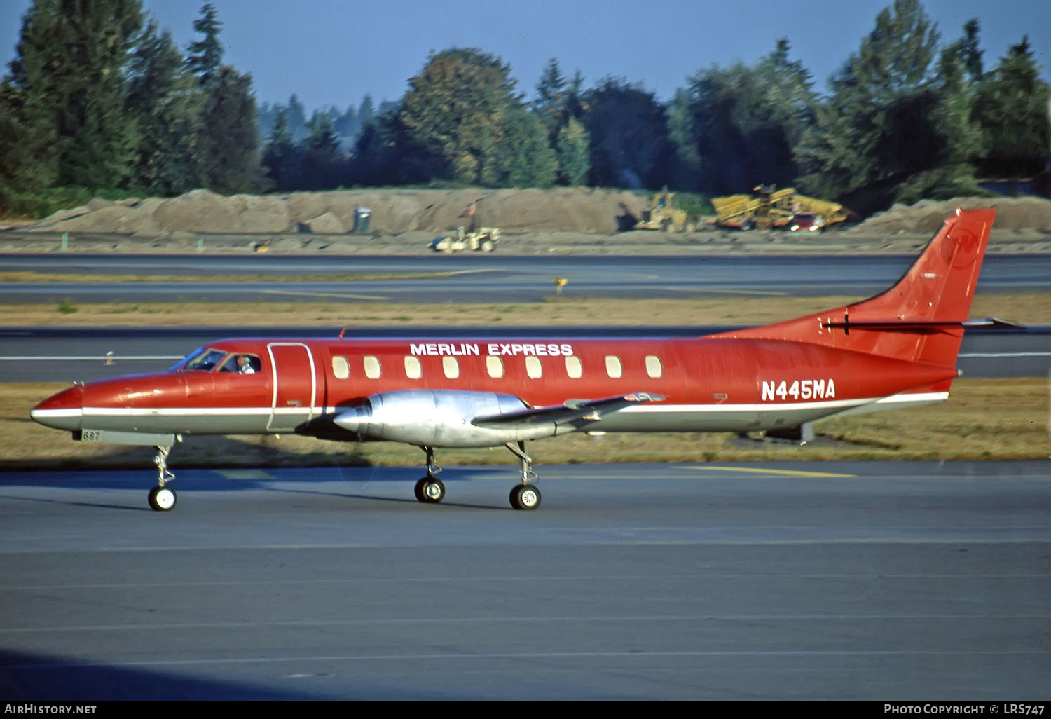 Aircraft Photo of N445MA | Fairchild SA-227AC Metro III | Merlin Express | AirHistory.net #269141