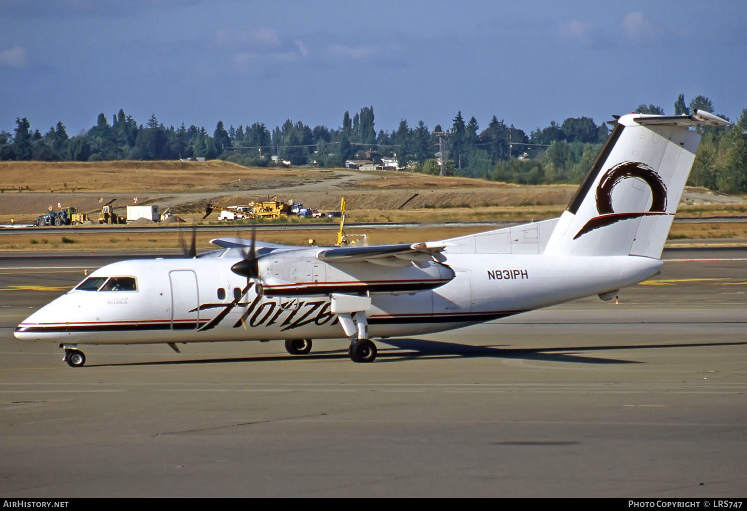 Aircraft Photo of N831PH | De Havilland Canada DHC-8-102A Dash 8 | Horizon Air | AirHistory.net #269142